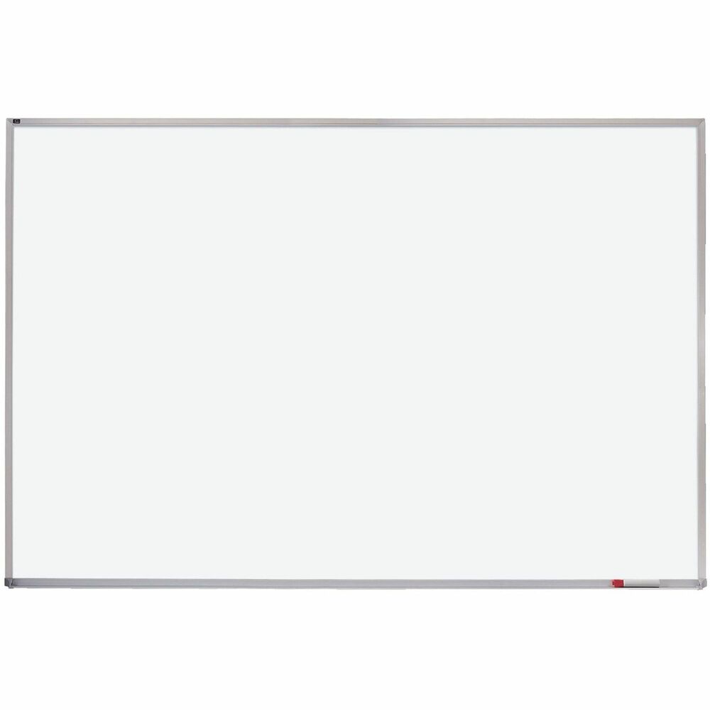 Image of Quartet Dry-Erase Board, White Porcelain, 4'x3', Aluminum Frame