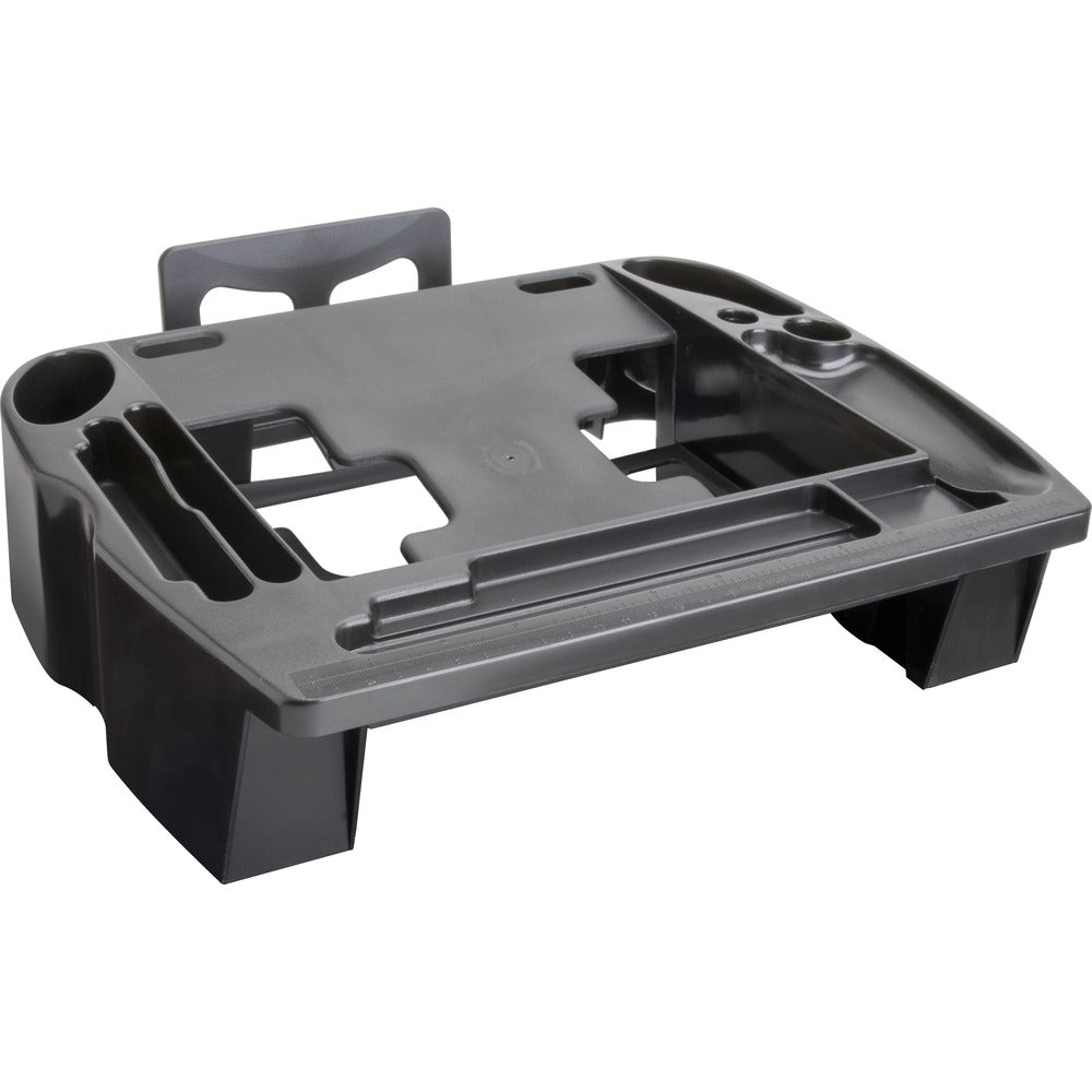 Image of Compucessory Telephone Stand/Organizer, 11-1/2"x9-1/2"x5", Black