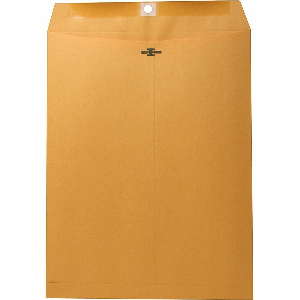 Image of Nature Saver Clasp Envelope, 28Lb, 10"x13", 100/BX, Natural Kraft