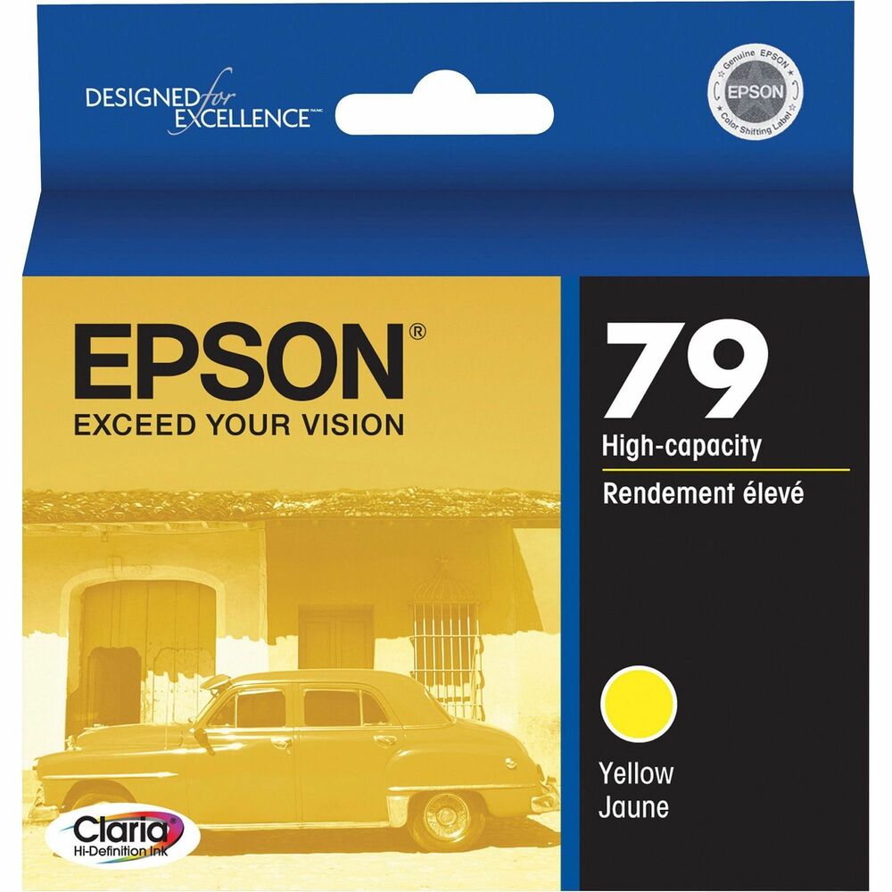 Image of Epson Ink Cartridge,79, f/Stylus Photo 1400,810 Pg Yield,Yellow