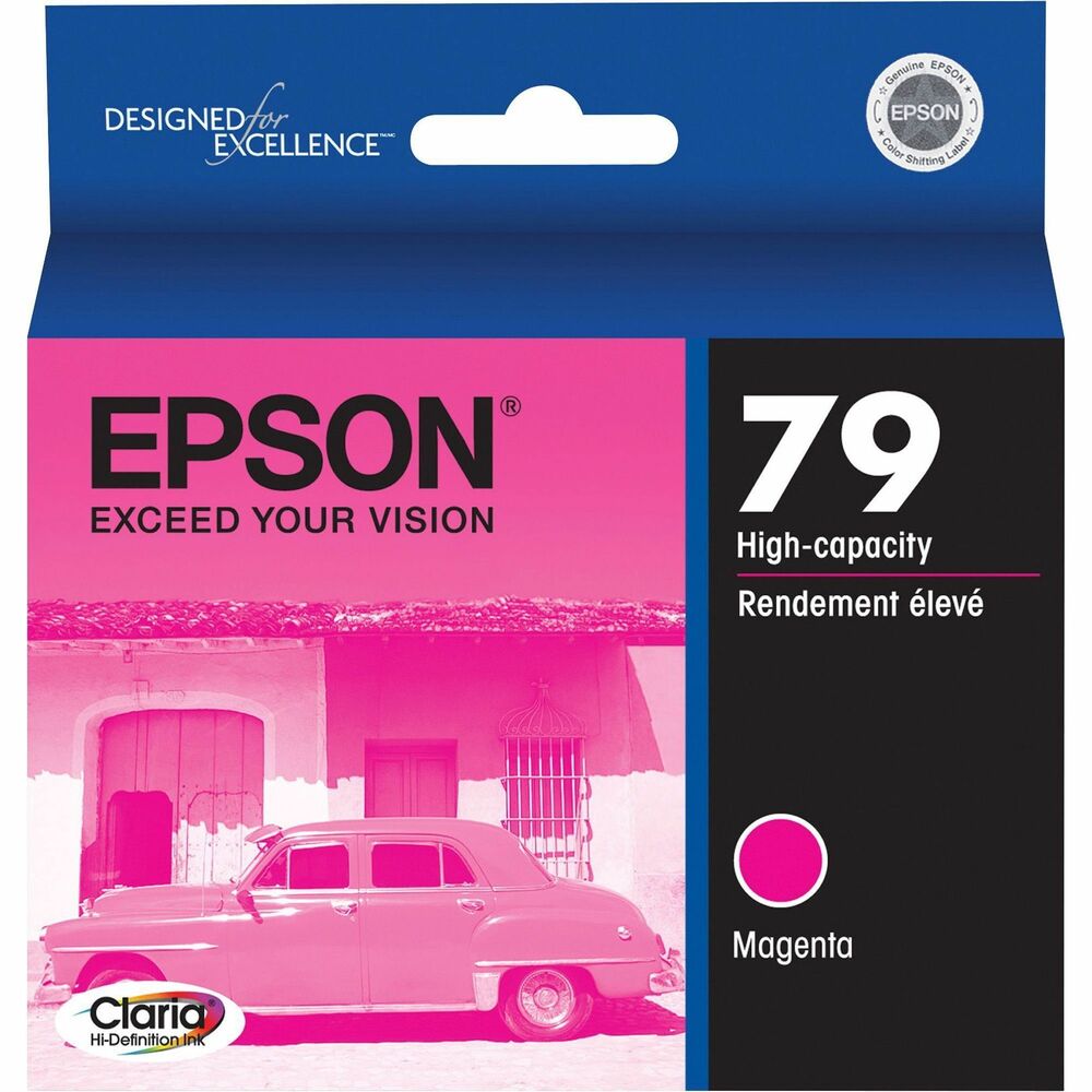 Image of Epson Ink Cartridge,79, f/Stylus Photo 1400,810 Pg Yield,Magenta