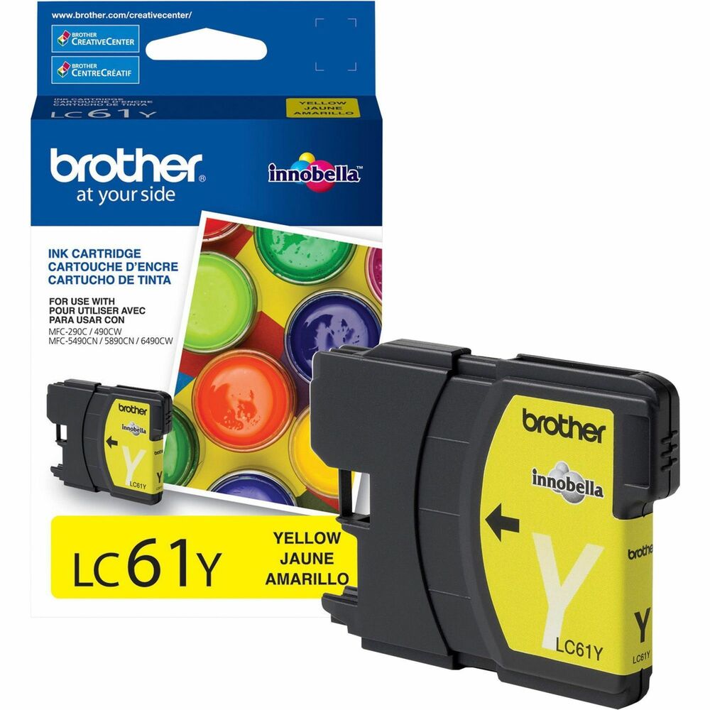 Image of Brother Ink Cartridge, 325 Page Yield, Yellow
