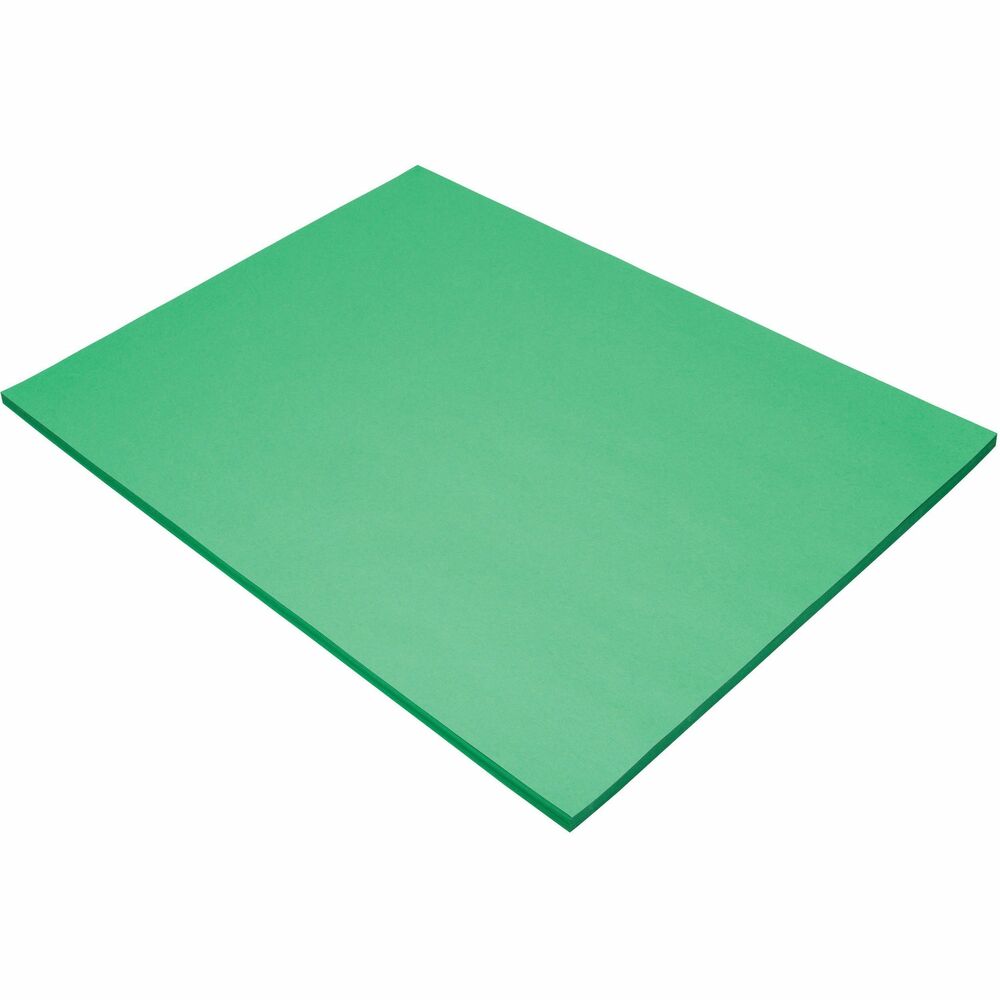 Image of Pacon Construction Paper, 76lb., 18"x24", 50/PK, Festive Green