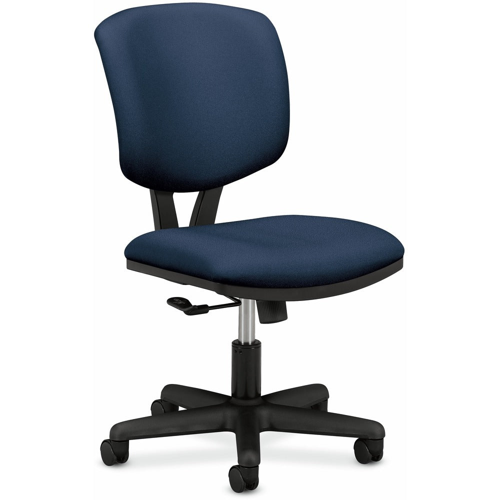 Image of The HON Company Task Chair, Tilt, Fabric, 25-3/4"x25-3/4"x40", Navy