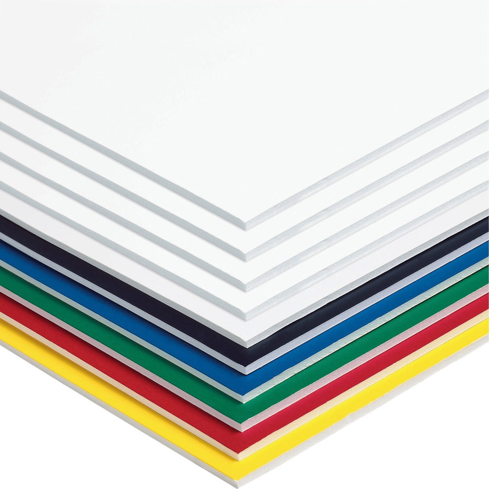 Image of Pacon Foam Board, 3/16" Thick, 20"x30", 10/CT, Assorted