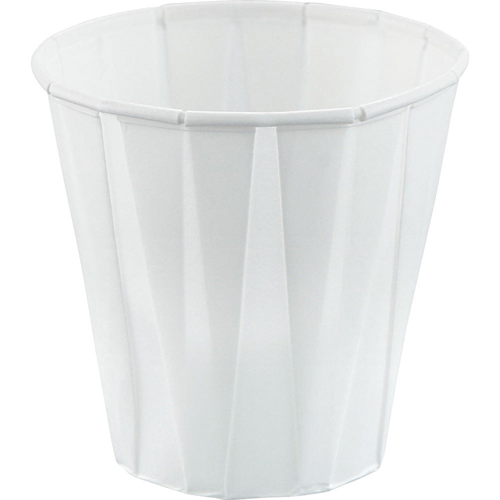 Image of Solo Cup Company Portion Paper Cup, 3.5oz, 100/PK, White