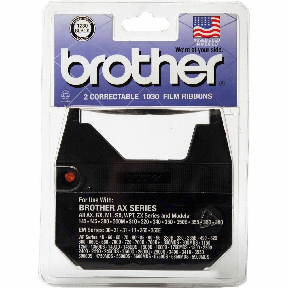 Image of Brother Correctable Film, 50000 Page Yield, 2/PK, Black