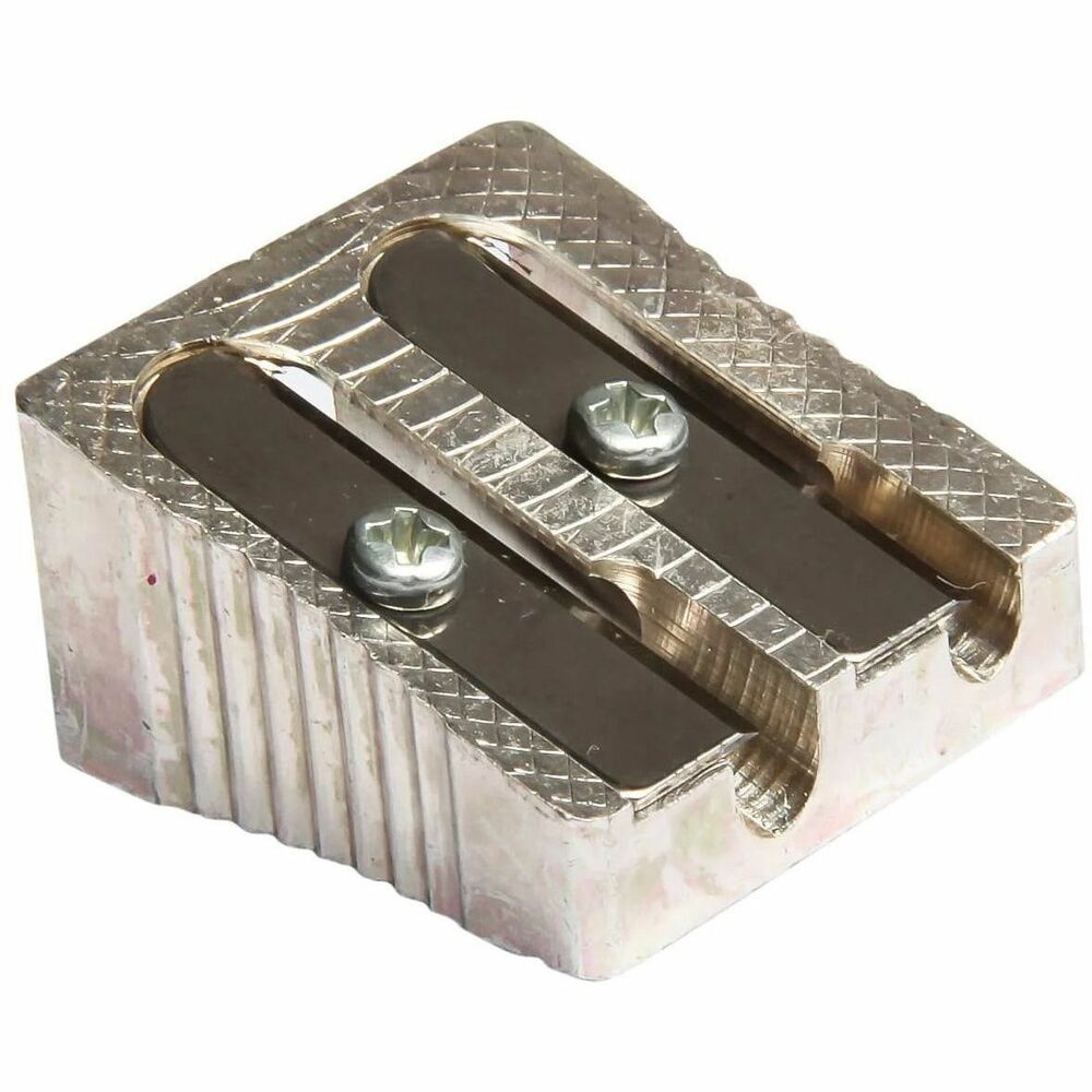 Image of Baumgartens Dual Sharpener, 1", Metal, Silver