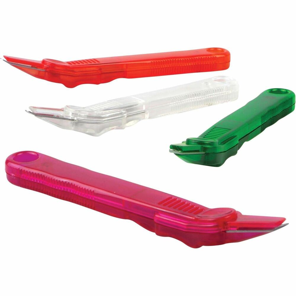 Image of Baumgartens Staple Remover, Plastic, Translucent Assorted