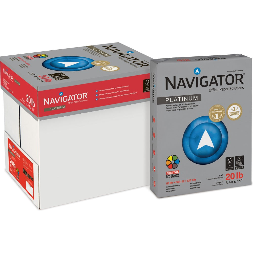 Image of Grupo Portucel Soporcel Multipurpose Paper,99 GE/112 ISO,8-1/2"x11",5/CT,Bright WE