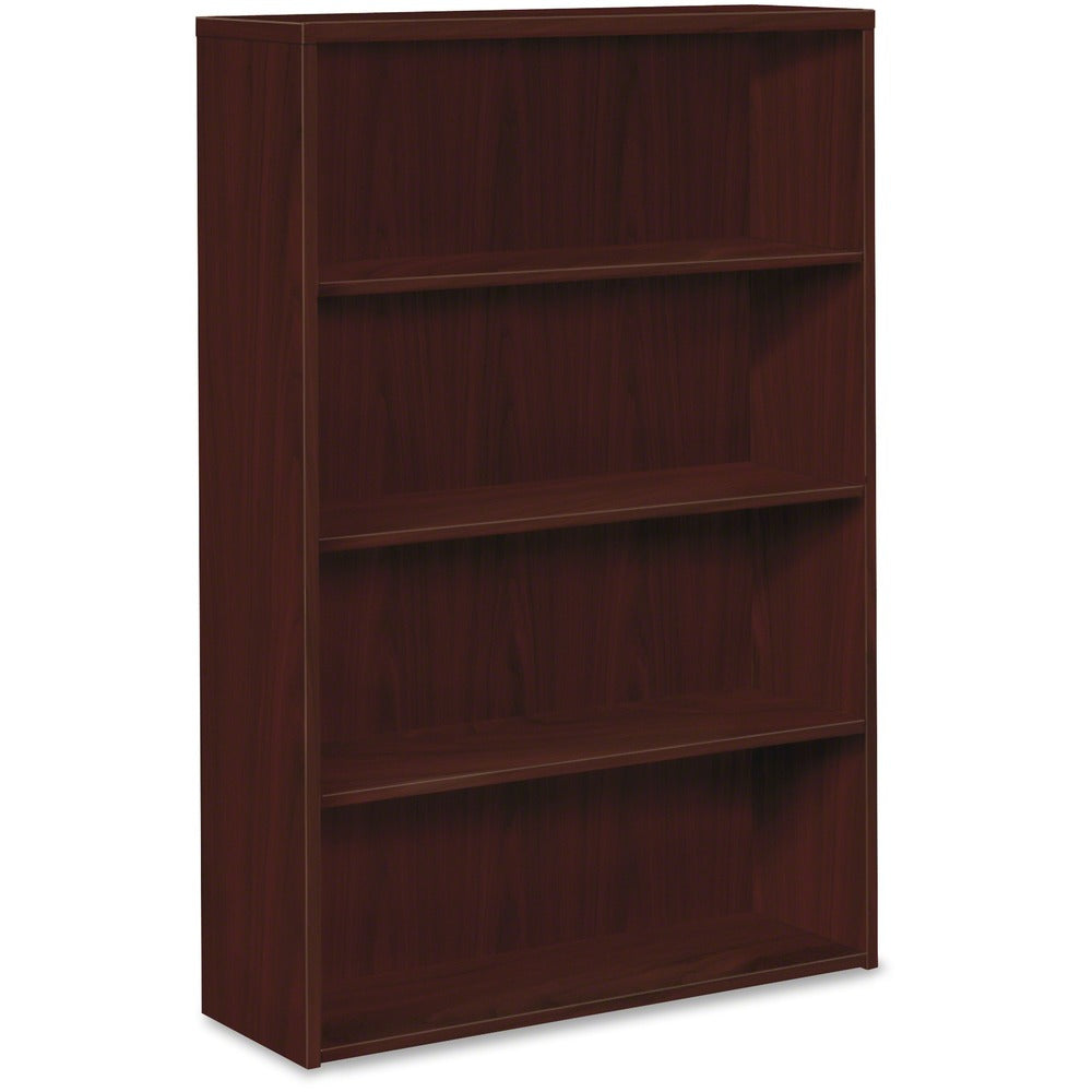 Image of The HON Company Bookcase, 4 Fixed Shelves, 36"x13-1/8"x57-1/8", MY