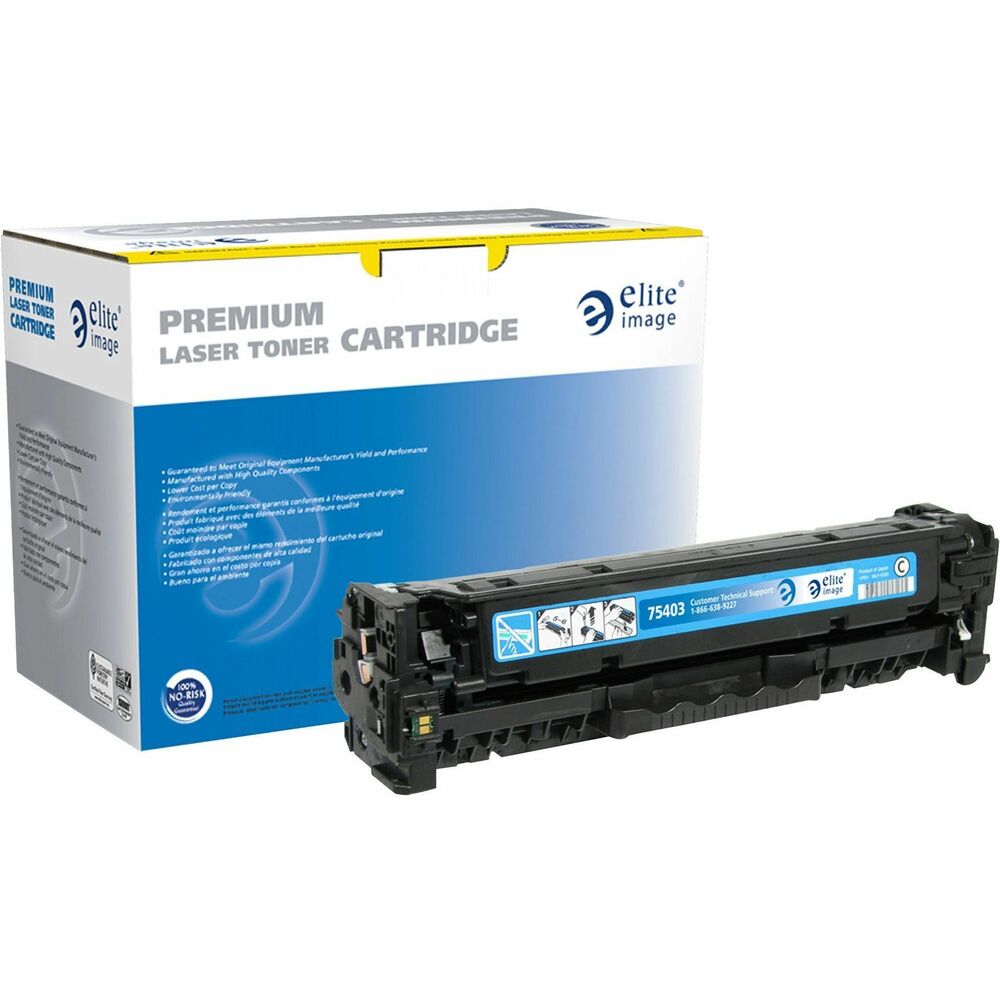 Image of Elite Image Toner Cartridge, 2800 Page Yield, Cyan