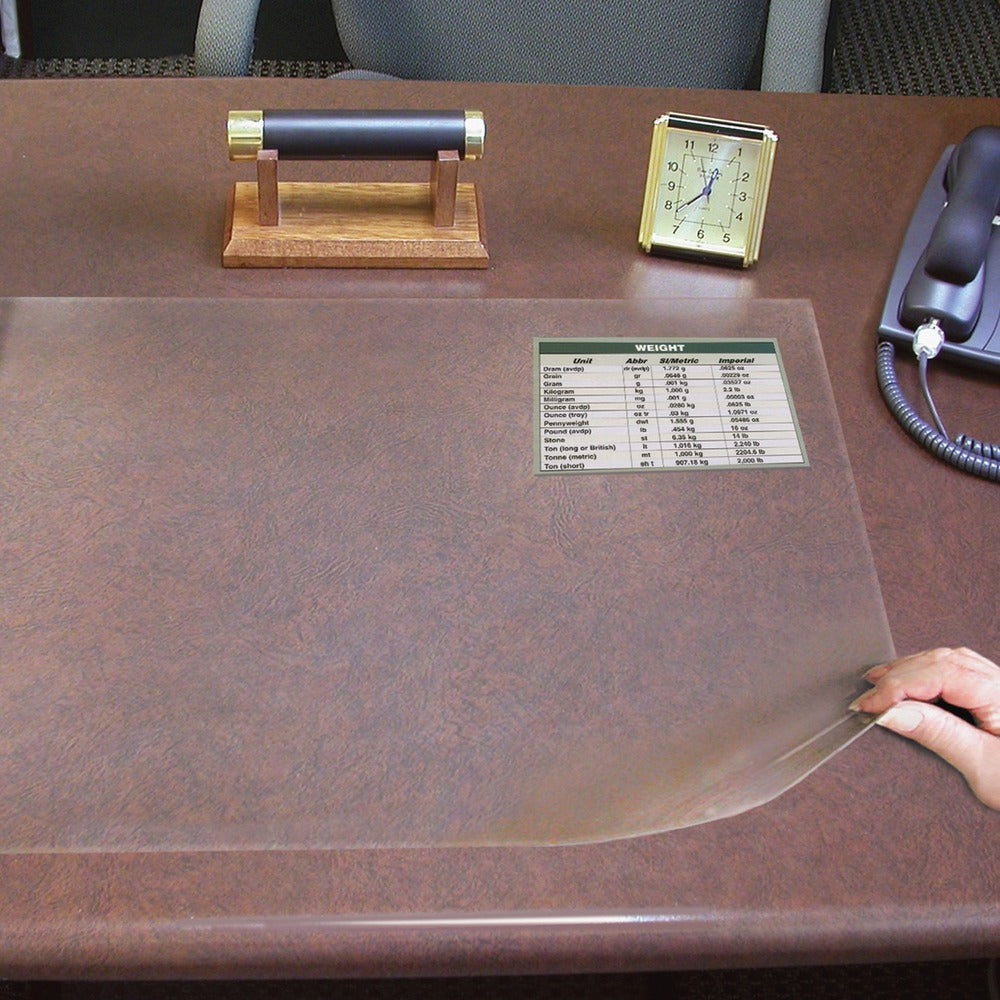 Image of Artistic Desk Protector, 19"x24", Clear