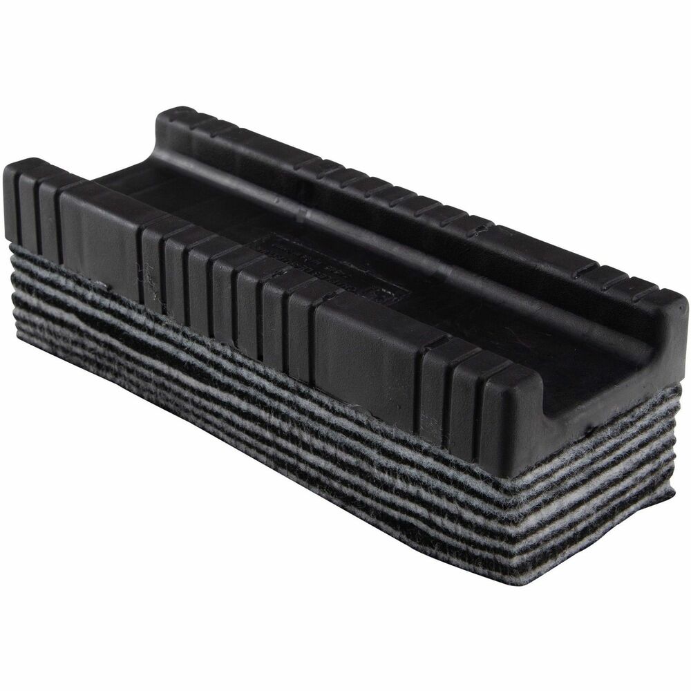 Image of Charles Leonard, Inc White Board Eraser,Peel-Away,w/12 Disposable Pads,5",BK/WE