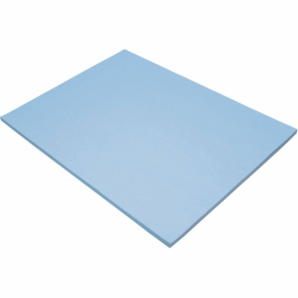 Image of Pacon Construction Paper, 76lb., 18"x24", 50/PK, Sky Blue