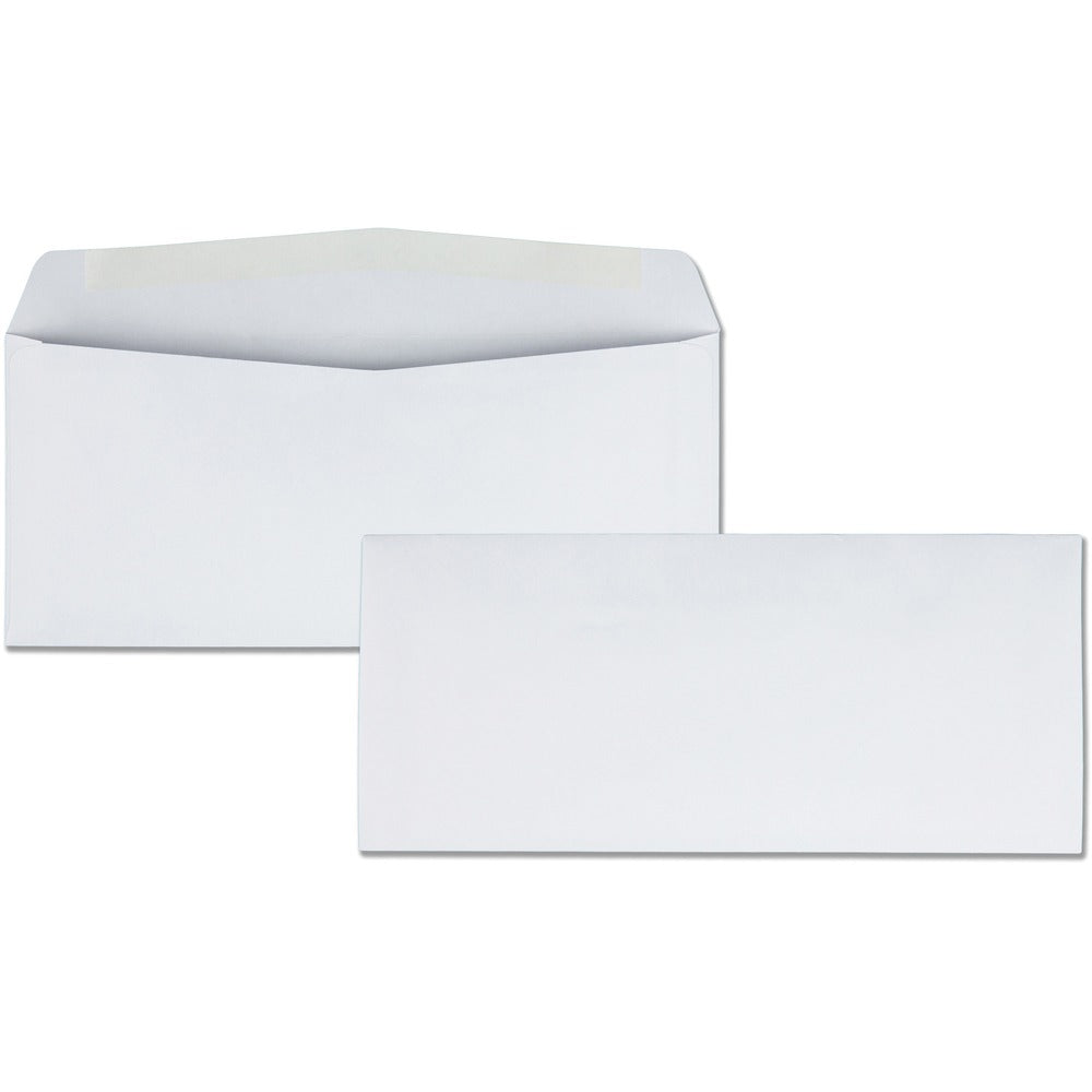 Image of Business Source Business Envelopes,24 lb.,No. 10,4-1/8"x9-1/2",500/BX,WE