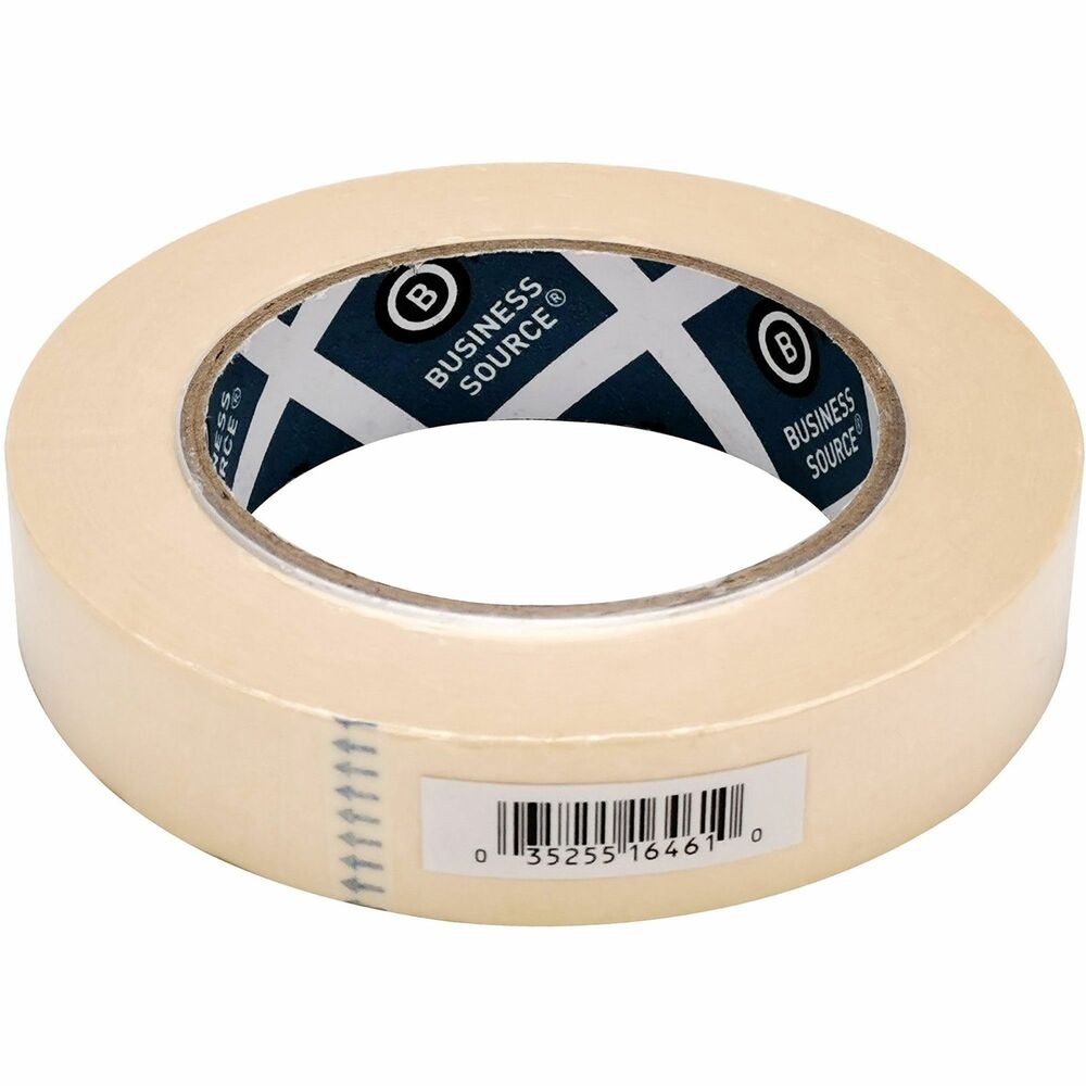 Image of Business Source Masking Tape, 3" Core, 1"x60 Yards, Natural Kraft