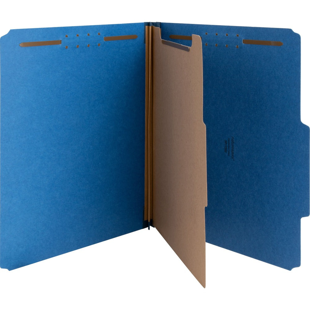 Image of Nature Saver Classification Folders, 2"Exp.,1 Dvdr,Letter,10/BX,DBE