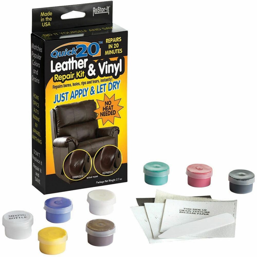 Image of Master Caster Repair Kit, f/Leather/Vinyl, 7 Assorted Colors/Kit
