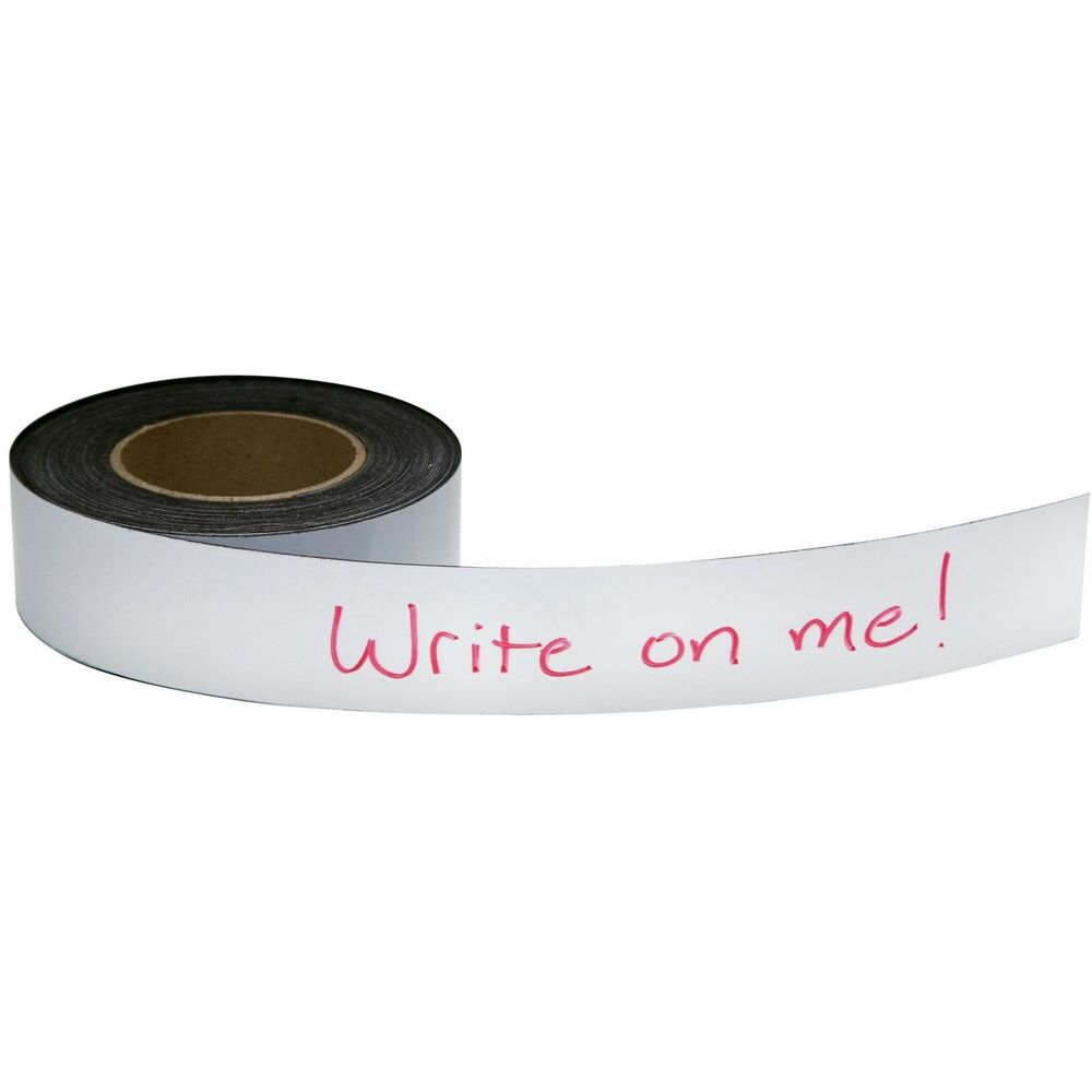 Image of Baumgartens Magnetic Labeling Tape, 2"x50' Roll, White