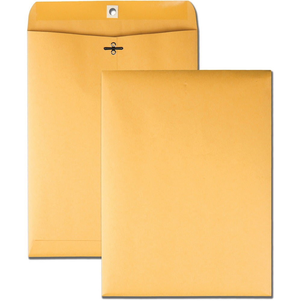 Image of Business Source Clasp Envelopes, Heavy-Duty, 9"x12", 100/BX, KFT