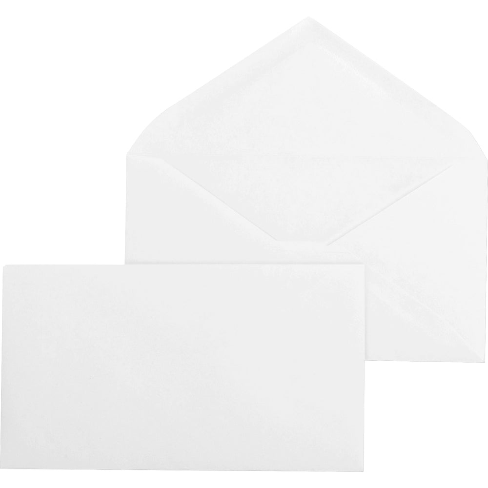 Image of Business Source Business Envelopes, Regular, No 9, 24lb., 500/BX, WE Wove