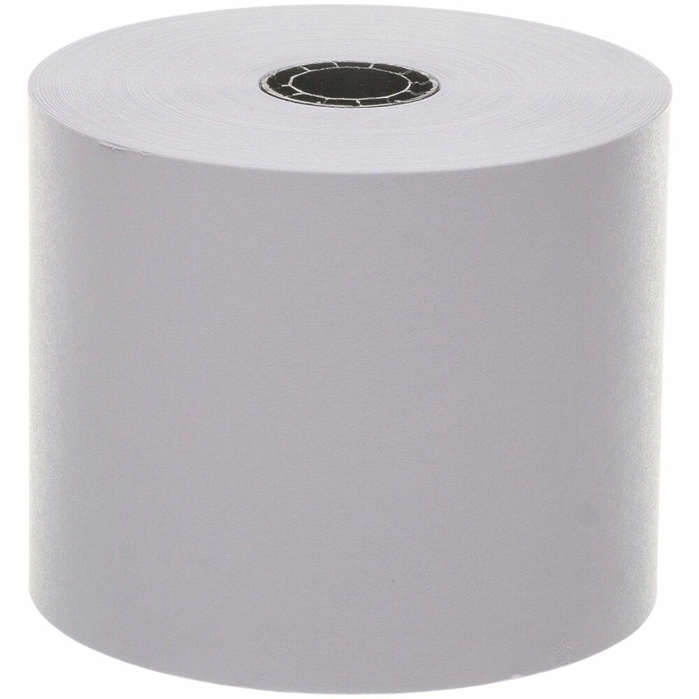 Image of Business Source Paper Rolls, Single Ply, 2-1/4"x150', Bond, 3/PK, WE
