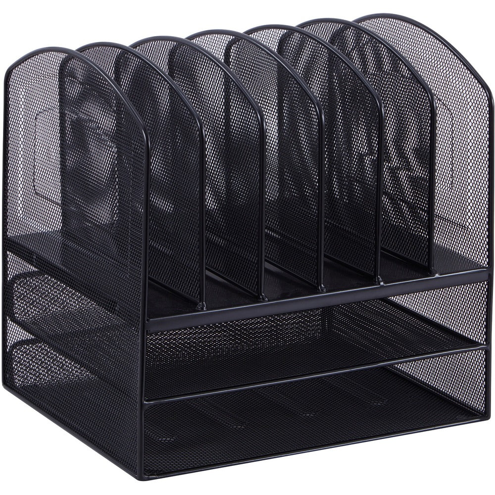 Image of Lorell Organizer, Hor/Ver, 13-1/2"x11-1/4"x13-1/8", Mesh/Black