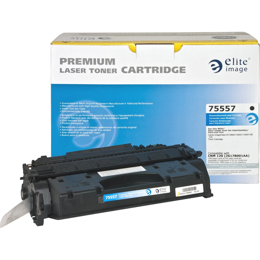 Image of Elite Image Toner Cartridge, 5,000 Page Yield, Black