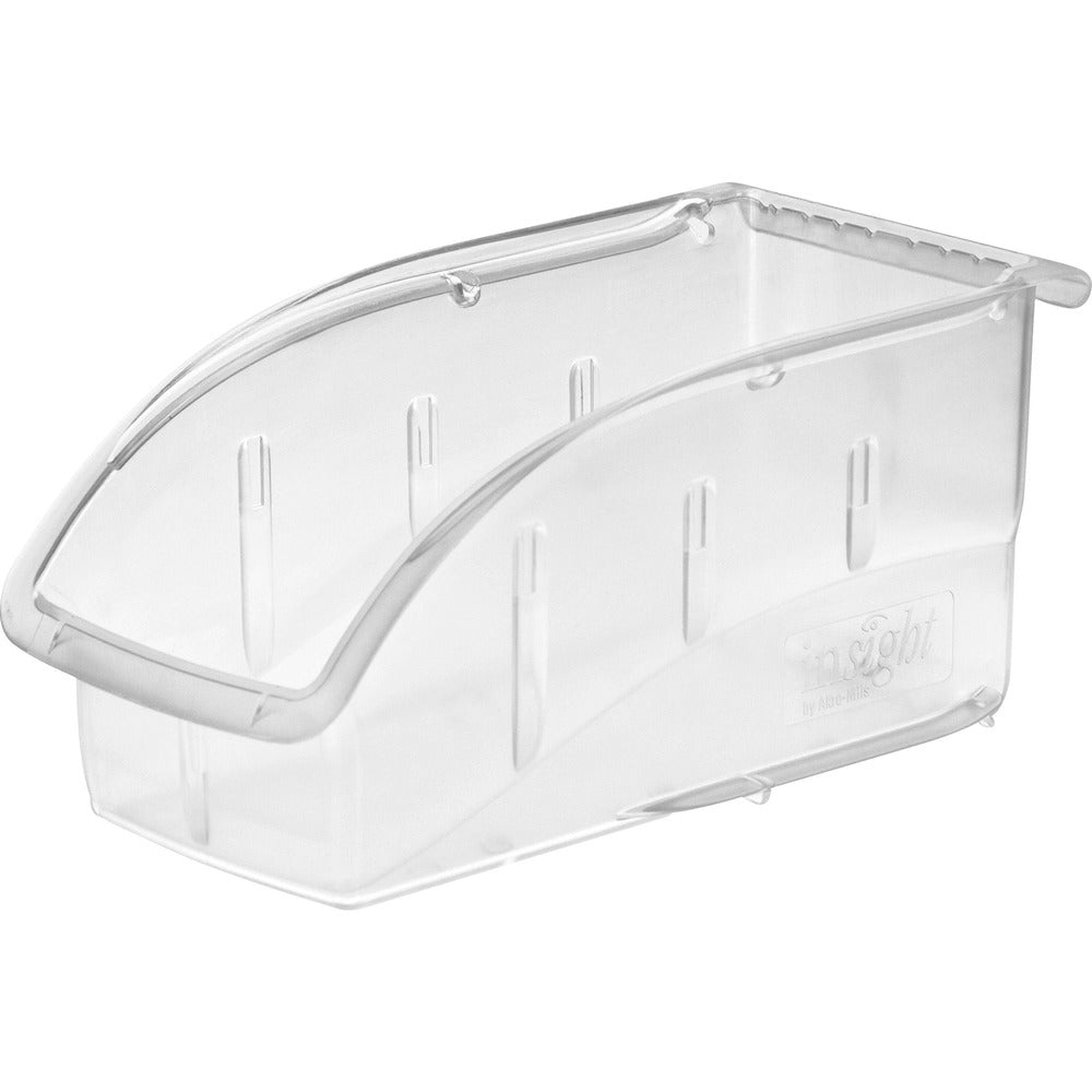 Image of Akro-Mils Supply Bin, 5-1/2"x10-7/8"x5-1/4", Clear