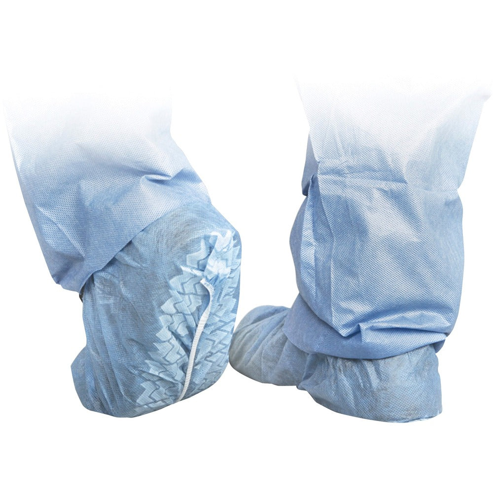 Image of Medline Scrub Shoe Cover, X-Large,Skid-Resistant,100/BX,BE