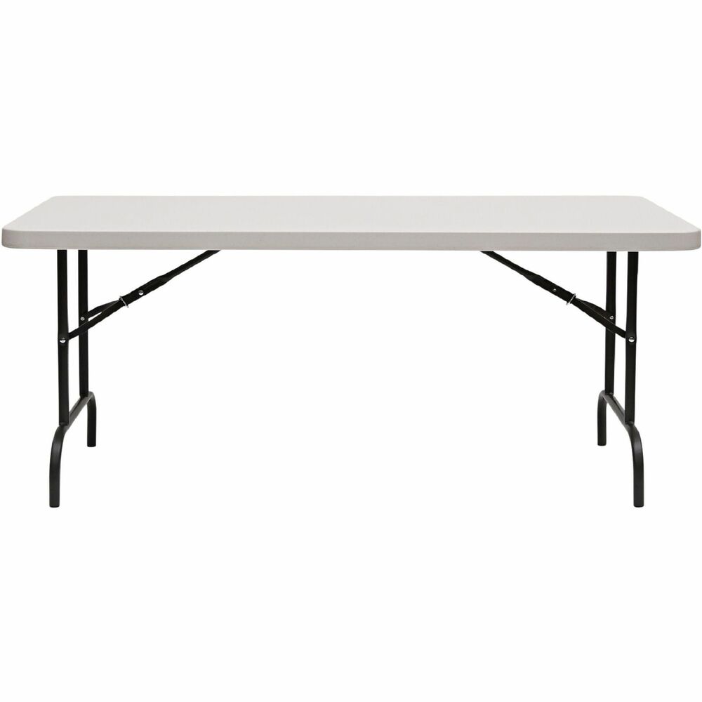 Image of Iceberg Table,Folding,Industrial,1000 lb Cap,30"x60",PlatinumGranite