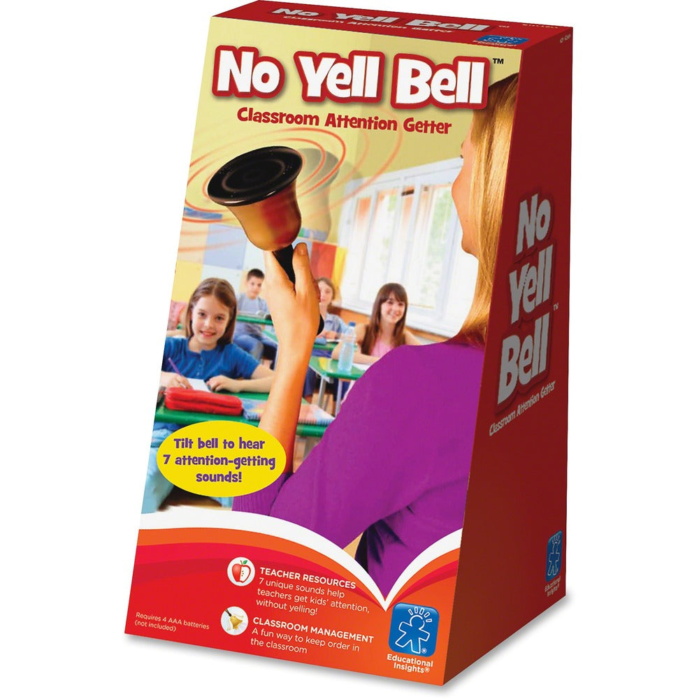 Image of Educational Insights Inc No Yell Bell, Electronic, Multi