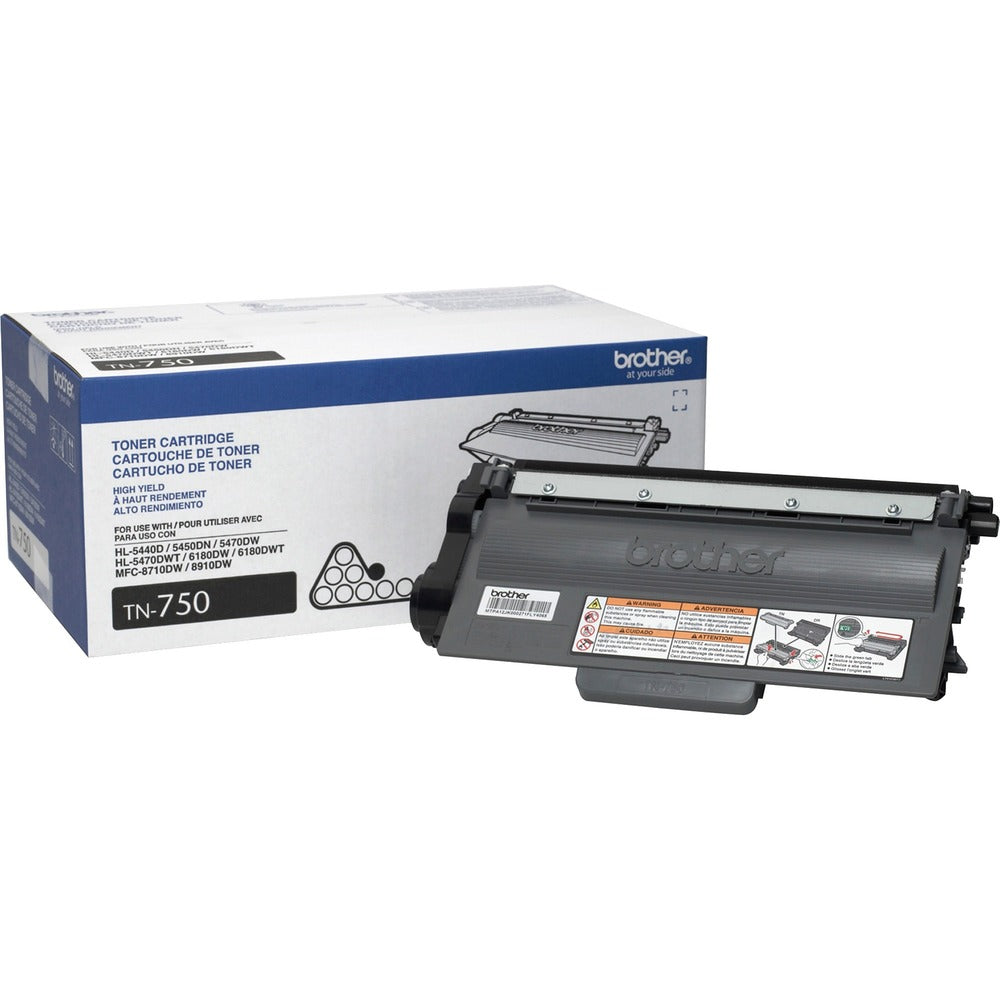 Image of Brother Toner Cartridge, 8000 Yield, Black