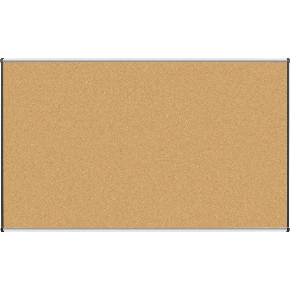 Image of Lorell Natural Cork Board, 6'x4', Satin Finish