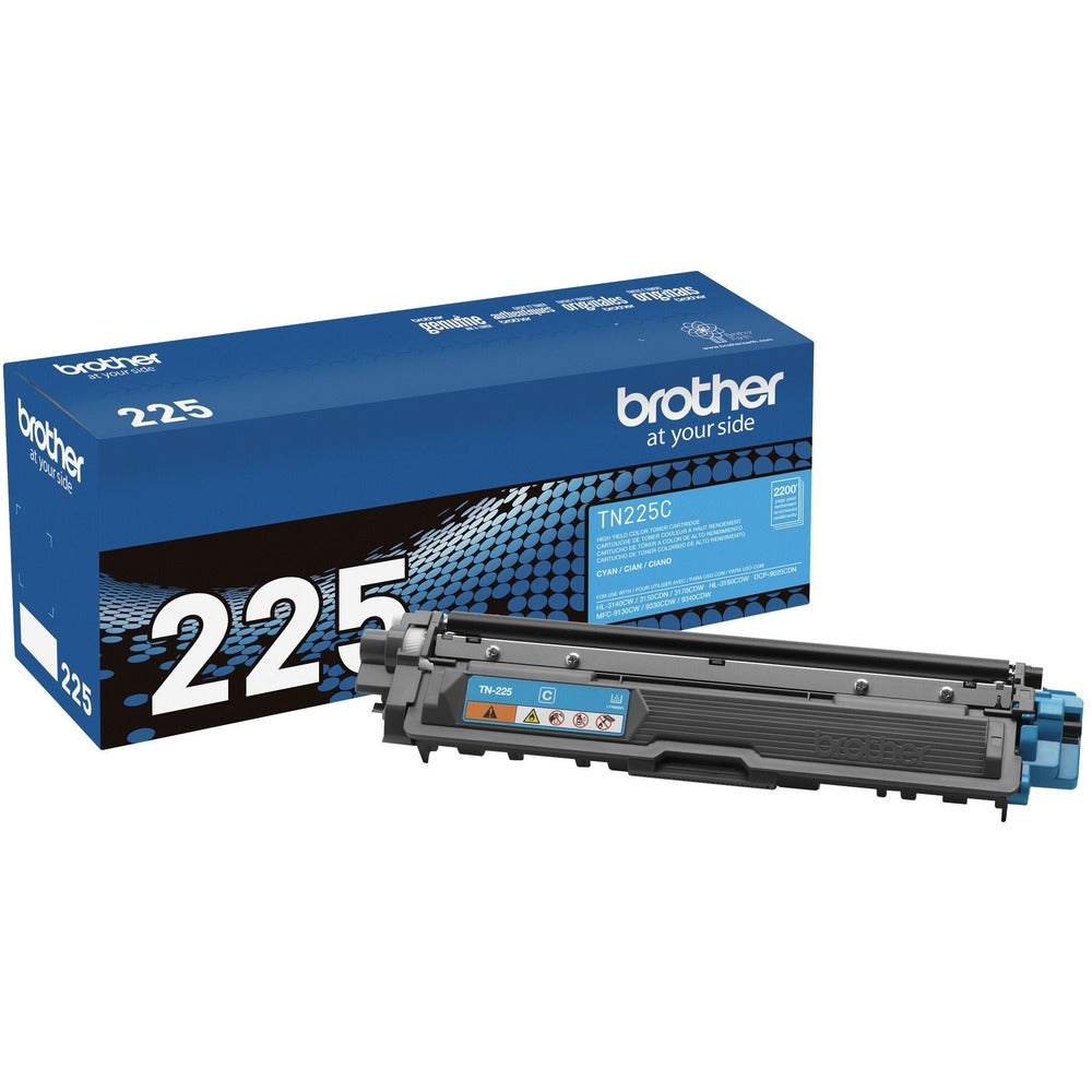 Image of Brother Toner Cartridge, High Yld, 2200 Page Yield, Cyan