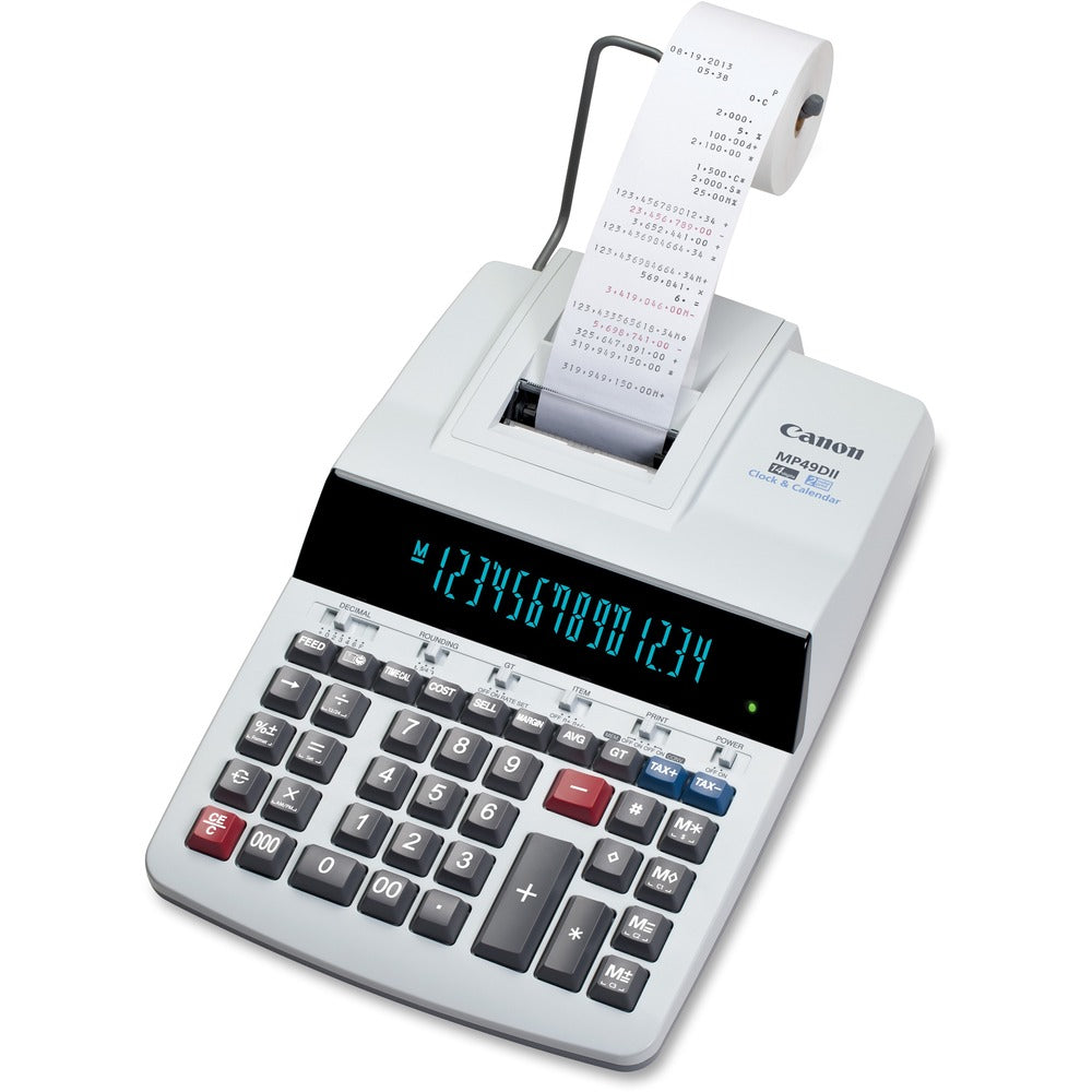 Image of Canon Desktop Printing Calculator, 14-Digit, Gray