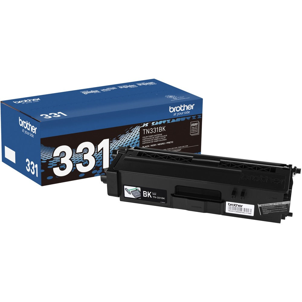 Image of Brother Toner Cartridge, 2500 Yield, BK