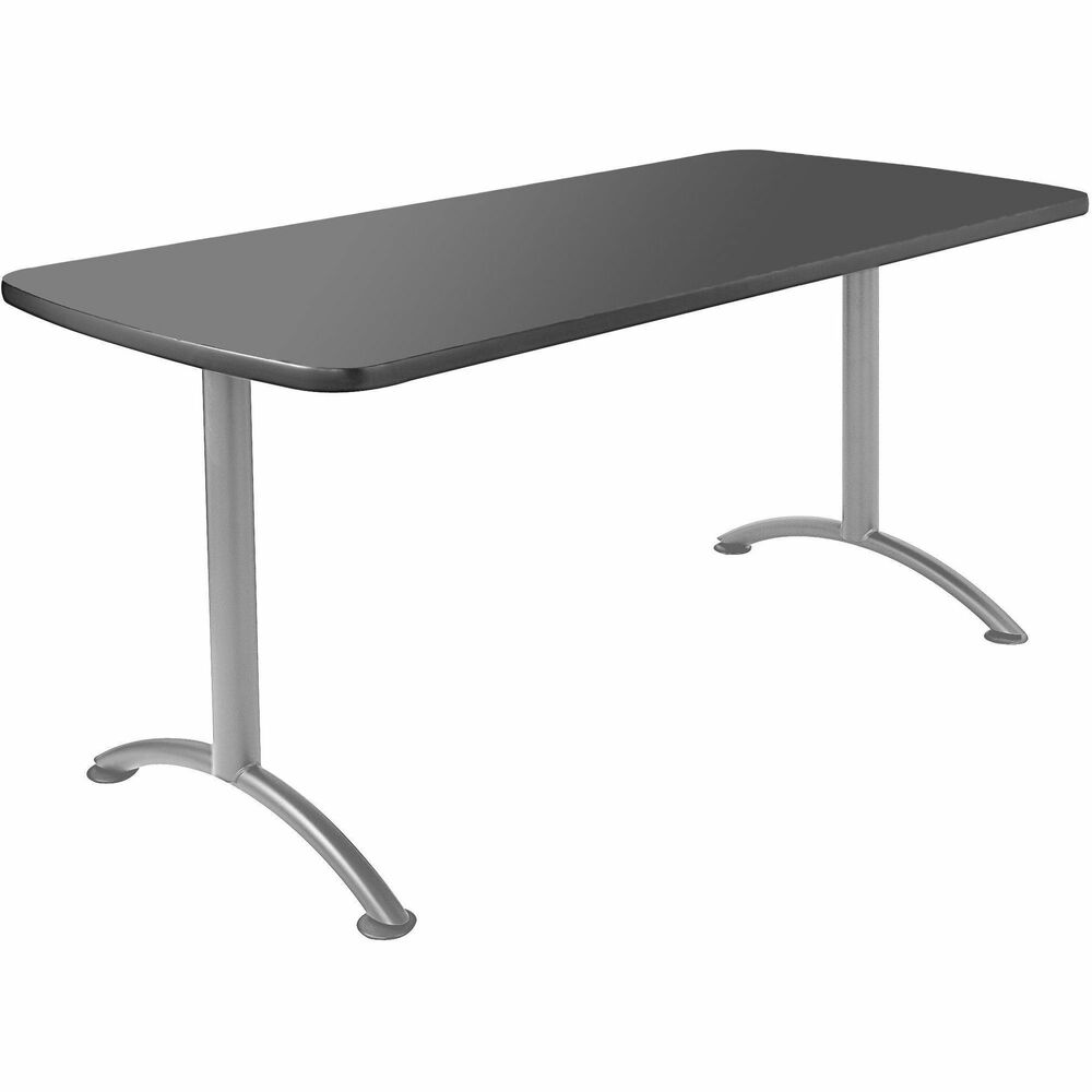 Image of Iceberg Sit-To-Stand Table, 3 Height Settings, 72"x36"x29", Graphite