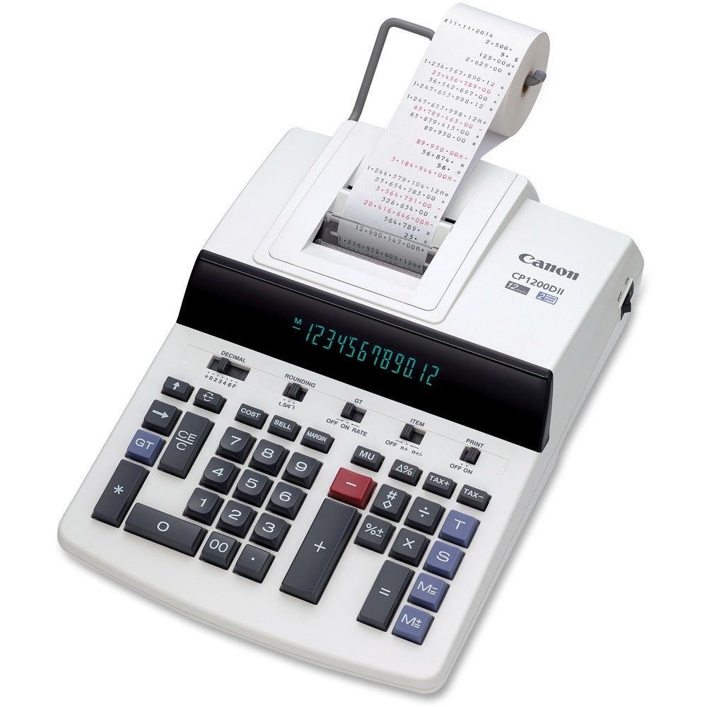 Image of Canon Desktop Calculator,Business,2 Color Print,11"x17"x5-4/5",WE