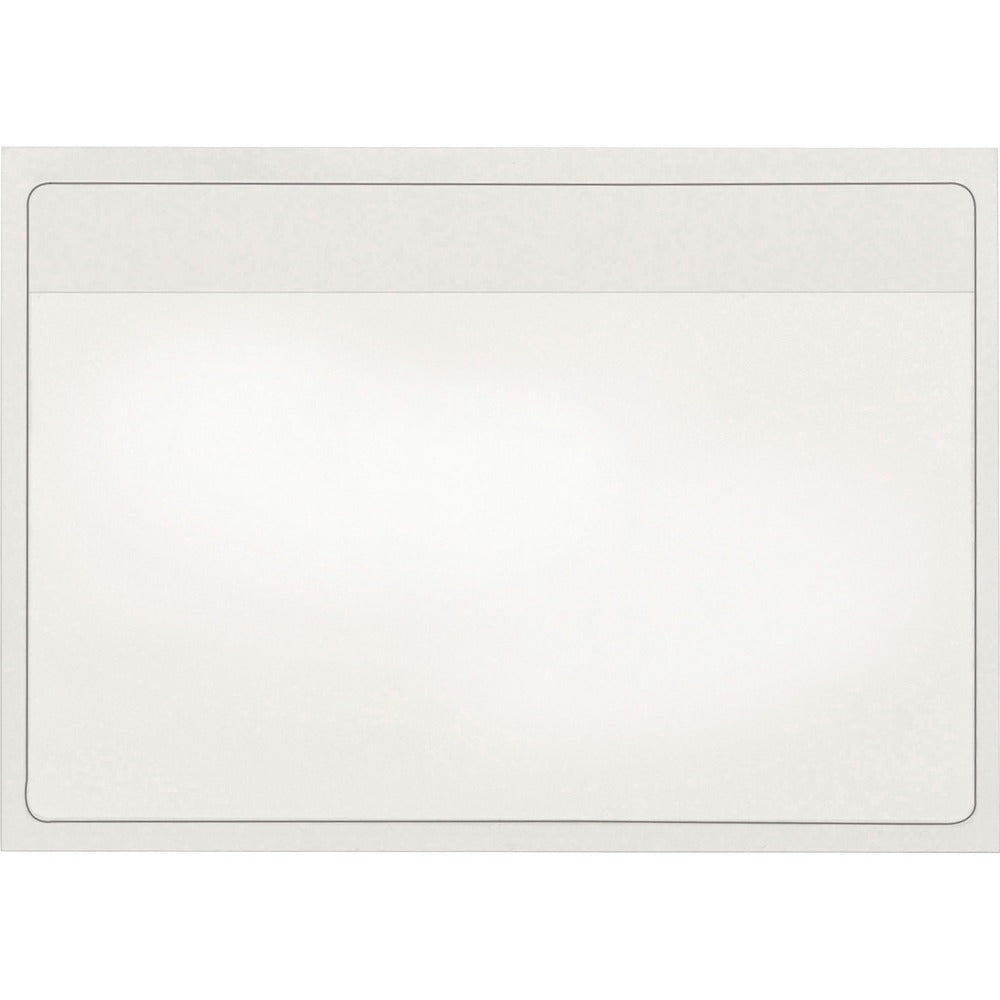 Image of Cardinal Pockets f/Index Cards, Self-Adh, 5-5/16"x3-5/8", 100/BX, CL