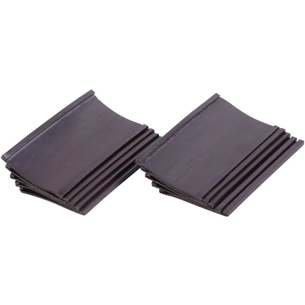 Image of Bi-silque Magnetic Data Cards, 3"x1-3/4", 10/BG, Black
