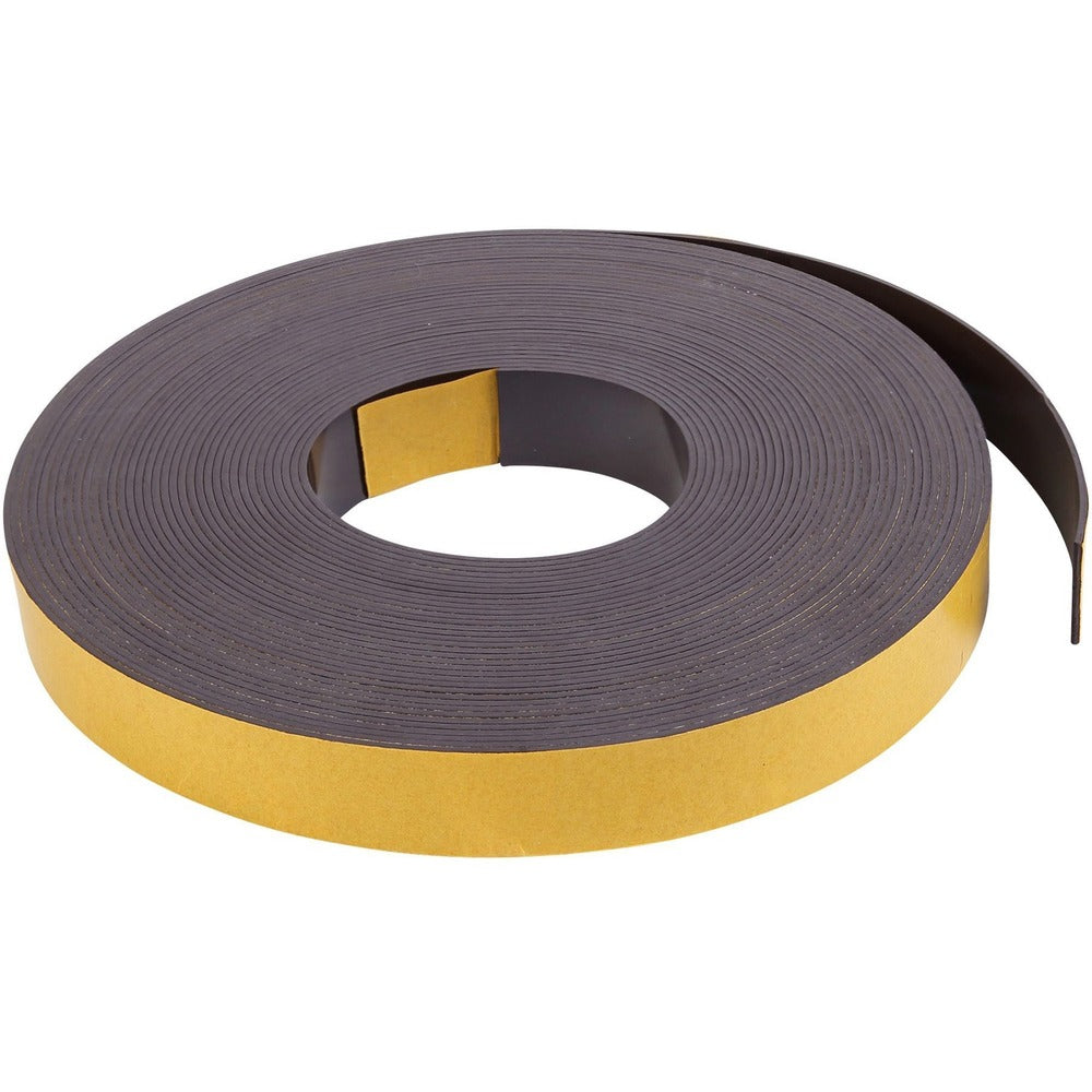 Image of Bi-silque Magnetic Adhesive Roll, 1"x50', Black