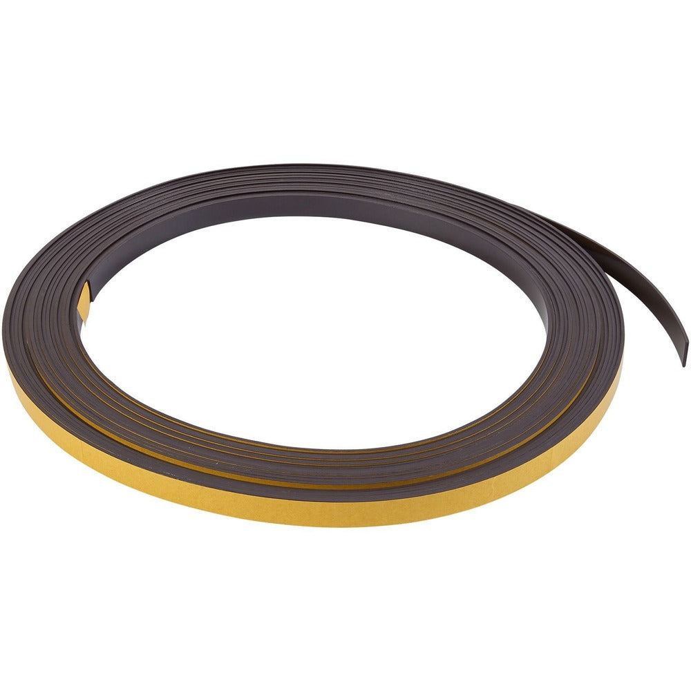 Image of Bi-silque Magnetic Adhesive Roll, 1/2"x50', Black