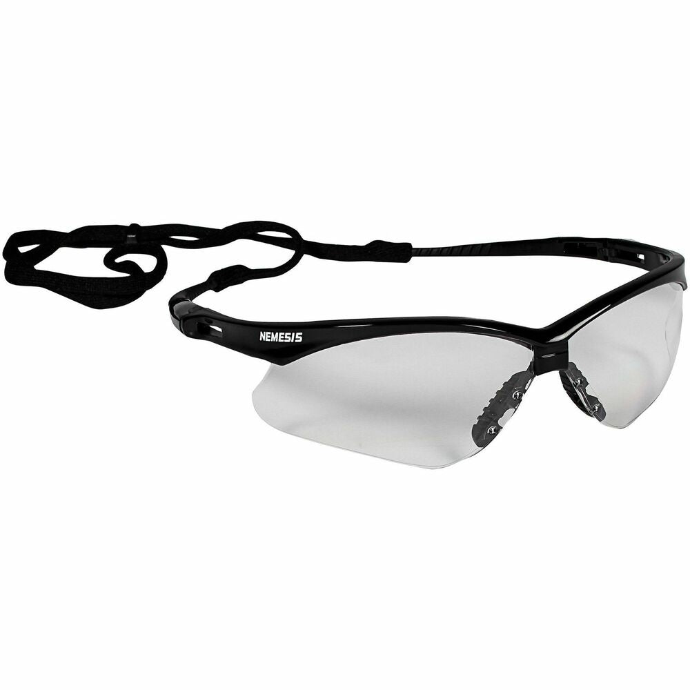 Image of Kimberly-Clark Professional Safety Glasses, V30 Nemesis, Uncoated, Clear Lens, BK Frame