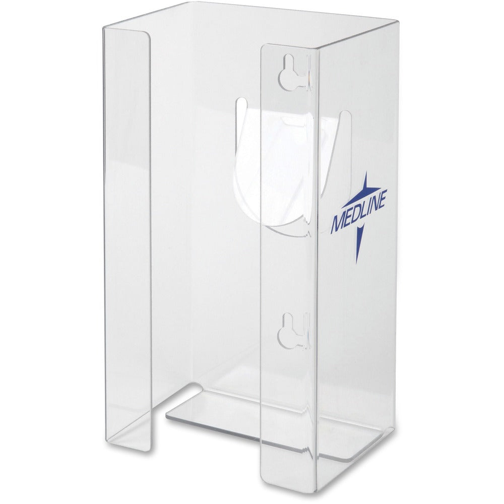 Image of Medline Plexiglass Glove Dispenser Box Holder, Single, Clear