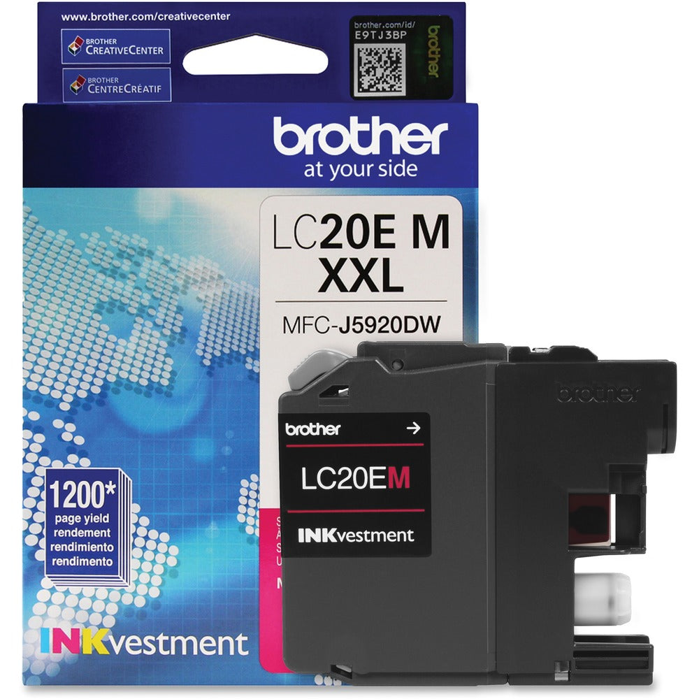 Image of Brother HY Ink Cartridge, 1200 Page Yield, Magenta