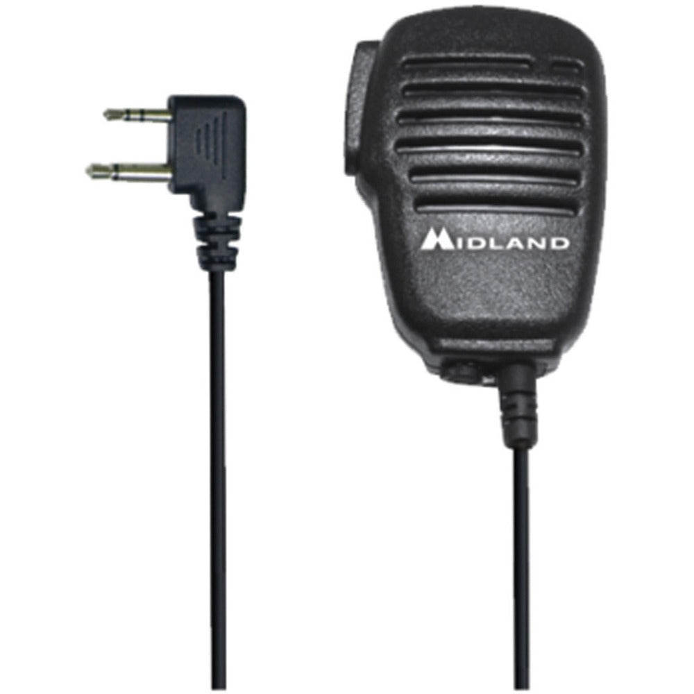 Image of Midland Radio Corp Shoulder Speaker Mic, 1/2"Wx40"Lx1/2"H, Black
