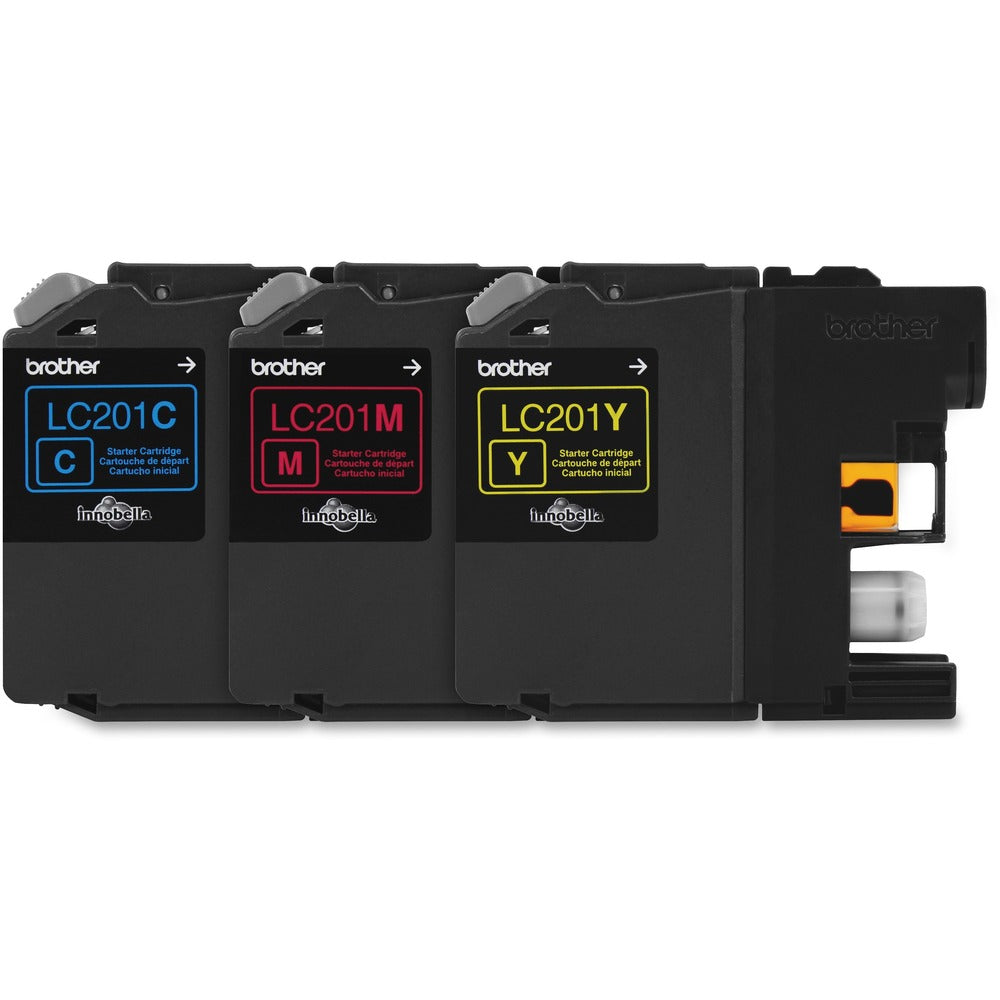 Image of Brother Ink Cartridges, 260 Page Yield, 3/PK, CYN/MA/YW