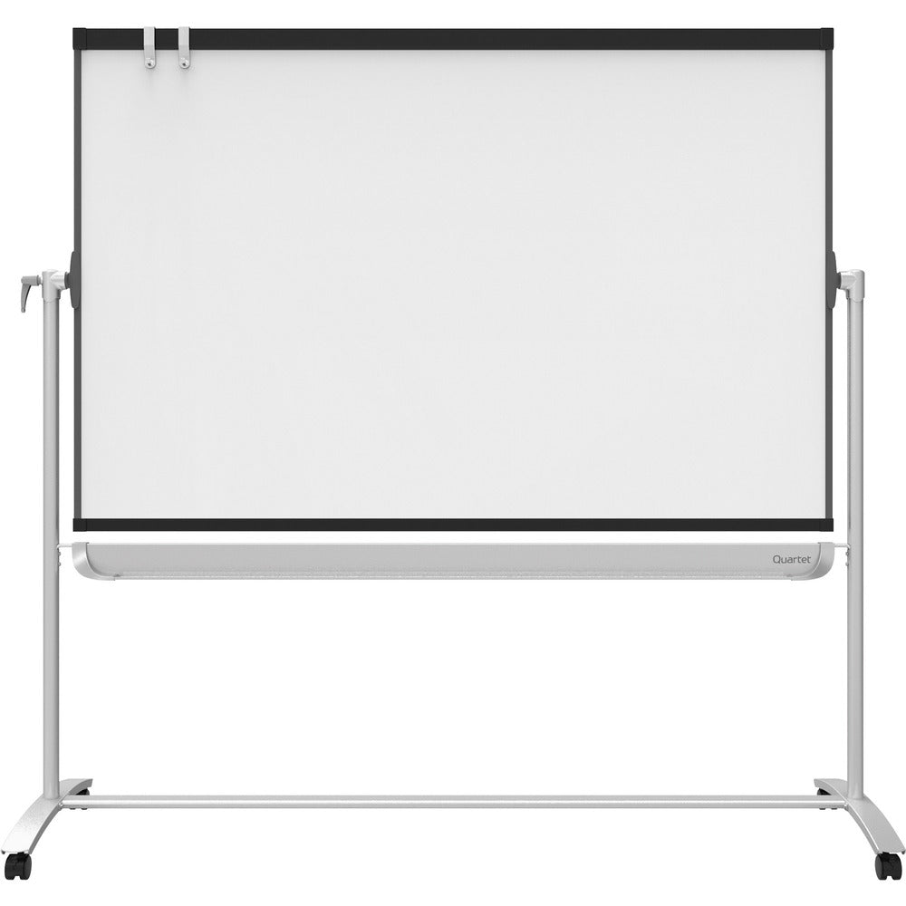 Image of Quartet Presentation Easel, Magnetic, 4'Wx3'H, Graphite